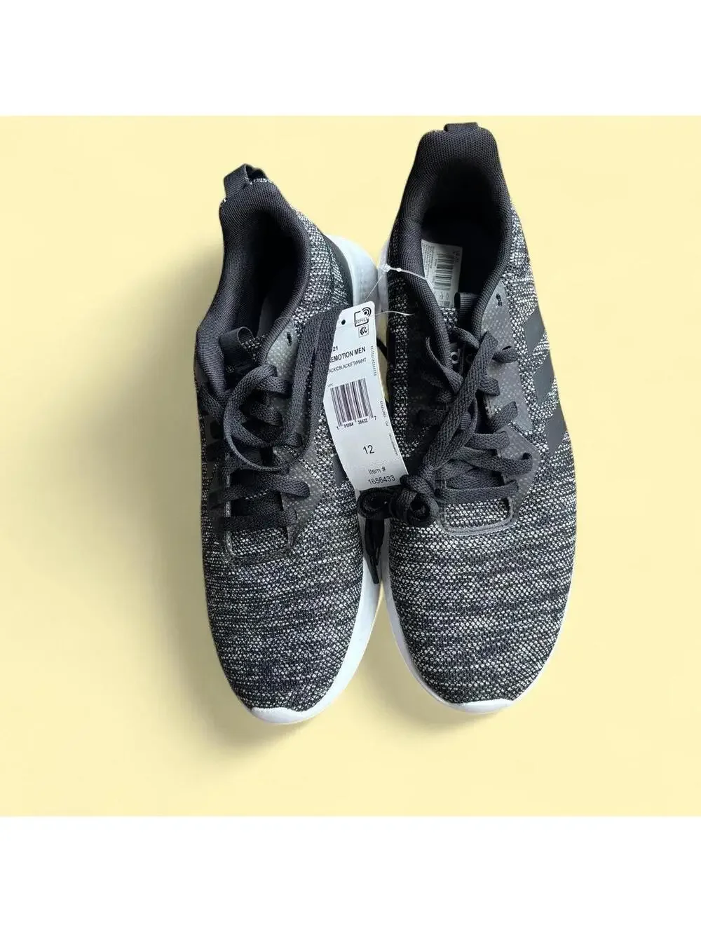 Adidas gray & black speckled sneakers #trainers #speckled size 12 for men’s